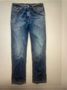 American Eagles stridged low  rise baggy straight jean